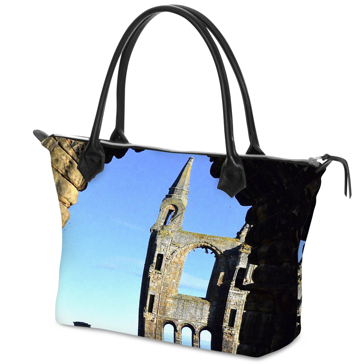 St Andrews Cathedral Nappa Leather Handbag